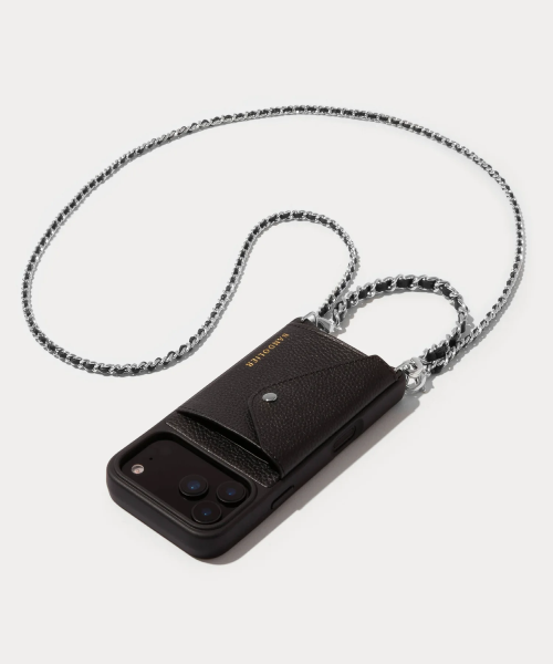 Lily Side Slot Leather Crossbody