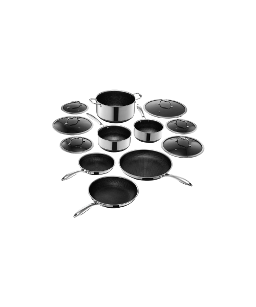 HexClad 12-Piece Hybrid Set