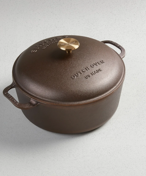 Smithey 7.25 QT Cast Iron Dutch Oven