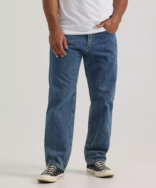 Lee Relaxed Fit Straight Leg Jeans (Men's)