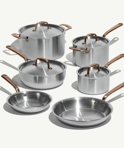 Made In 10-Piece Stainless Steel Set