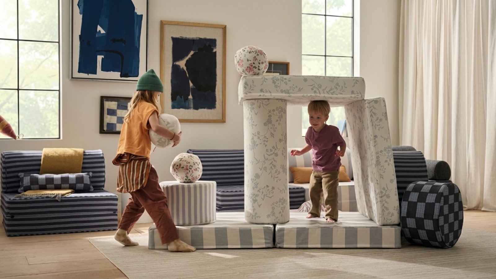 The House of Noa Review: Designer Little Nomad Play Mats, Organic Cotton Mats and Wipe-Clean Kitchen Standing Mats