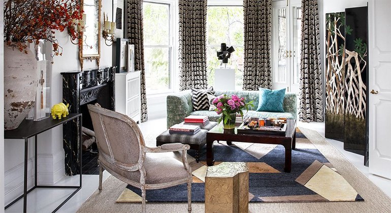 Brighten up your home with modern living room partitions
