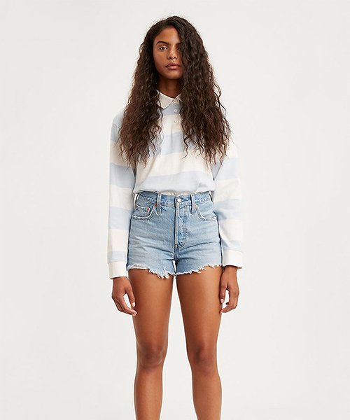 501 denim shorts