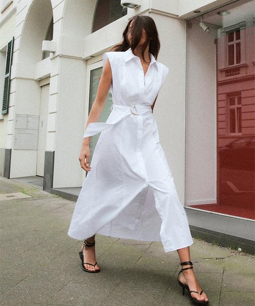 Poplin dress